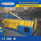 Push Out Scrap Metal Baler Machine 11kW Aluminum Scrap Baling Press