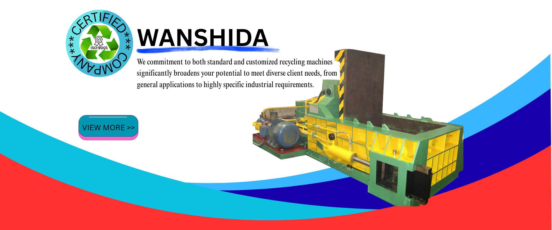 quality Industrial Baler Machine factory