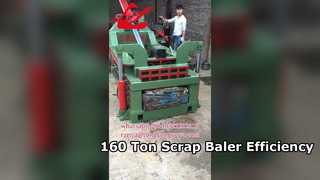 135ton Front out baler