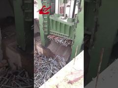 High-Capacity Gantry Scrap Shear for Steel Plates and Beams