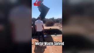 Watch: Sturdy Waste Metal Baler Equipment For Waste Management Showcase