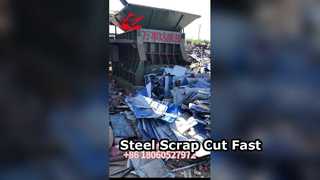 A Closer Look: Length 180mm Scrap Shearing Machine 1 Set Steel Scrap Shredder Machine