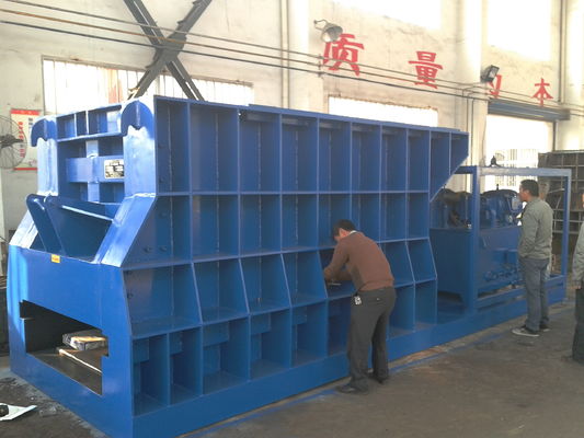 4000kN Horizontal Scrap Shear With 1400mm Blade For Heavy Scrap Metal Recycling