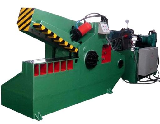 Heavy Duty 37Kw Motor Baler Horizontal With 100 Tons Pressure Force And 5 Strapping Wires