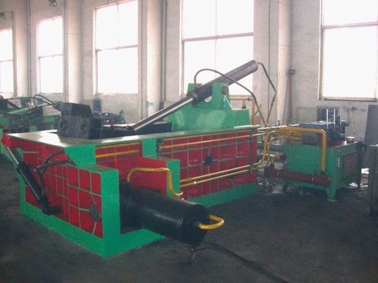 15-20ton/h Capacity Industrial Scrap Processing Shear Baler With Manual / Automatic Operation Mode And 20 Seconds Cycle Time