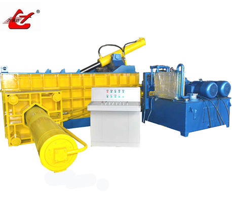 138 Tons Capacity Scrap Metal Baler Machine With Omron Japan PLC Operation For Steel Material