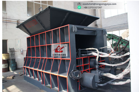 Heavy Duty Scrap Metal Shear 100 Tons Cutting Force Q43W, 100-120 T/Day Production