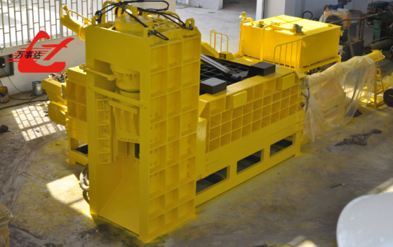 Automated 8-10 T/H Scrap Baler Shear Efficient Metal Baler Shear Machine For Industrial Recycling Operations