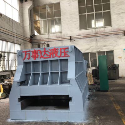 High-Capacity Hydraulic Container Shear 640Ton For Maximize Industrial Heavy Waste Metal Scrap Recycling
