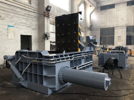 Scrap Recycling Made Easy Hydraulic Metal Baler Machine Bale Weight 500-800kg
