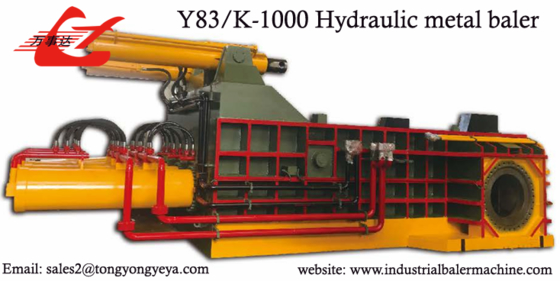 Max Power. Max Throughput. Meet the 1000-Ton Beast of Scrap Baling – Wanshida Y83/K-1000