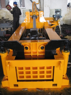 Heavy Duty Hydraulic Metal Baler Machine For  High Capacity Large Bale