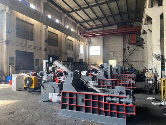 Sturdy Waste Metal Baler Equipment 20 Seconds Cycle Time For Waste Management