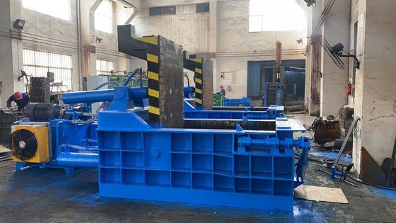 Maximize Steel Production High Productivity Scrap Metal Press Machine