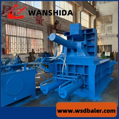 Hydraulic 125ton Aluminum Scrap Baler For Recycling Yard