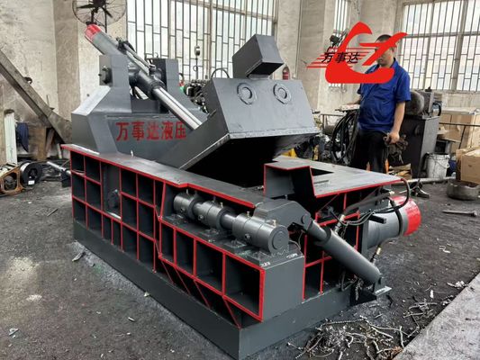 Y83/T-125 Hydraulic Metal Baler With 125 Ton Force, 1200×700×600mm Chamber & Push-Out Discharge