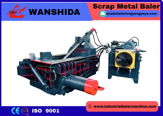 18.5kW Industrial Baler Machine Width 250mm Industrial Cardboard Compactor