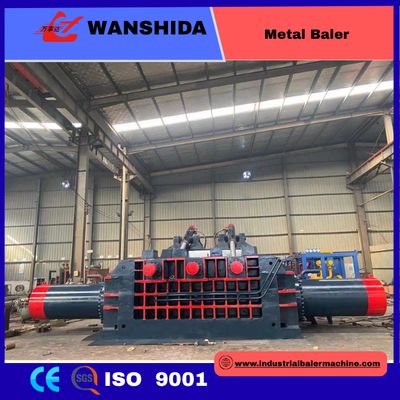 Wanshida 1000-Ton Fully Automatic Hydraulic Metal Baler for Steel, Aluminum, and Copper Scrap Recycling