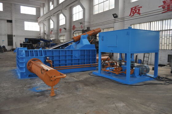 1600KN Aluminum Scrap Baler compact 2000-3000kg/H For Metal Processing Workshops