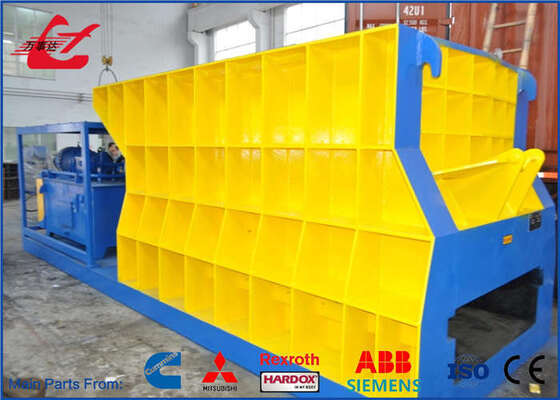 3Times/Min Horizontal Container Scrap Shear 4000kN Cutting Force with 1400mm Blade for Heavy Scrap Recycling Solution