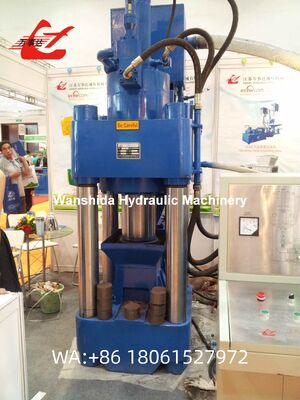 25MPa Scrap Metal Briquetting Press Stable With 3150kN Nominal Force For Cast Iron Sawdust Recycling