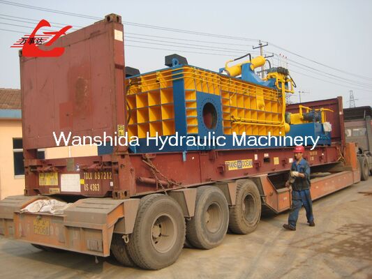 High Safety And Efficiency 2500kN Metal Baler Industrial For Heavy Scrap Compaction And Recycling Yards
