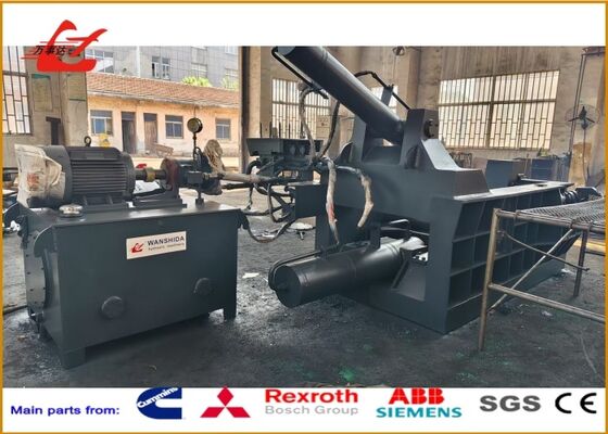Industrial 2500 kN Metal Baler for Medium Scrap Recycling and High-Density Metal Compaction With Easy Maintenance