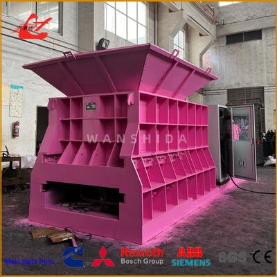 PLC-Controlled 4000KN Scrap Metal Box Shear For Automated Scrap Yards With Advanced Technology