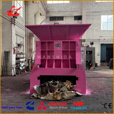 Heavy Duty Box-Type Scrap Shear For Flexible Scrap Yard Layouts With PLC Control