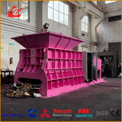 Heavy Duty Box-Type Scrap Shear For Flexible Scrap Yard Layouts With PLC Control