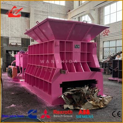 Heavy Duty Box-Type Scrap Shear For Flexible Scrap Yard Layouts With PLC Control