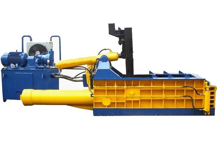 200 Ton Front-Out Metal Baler Featuring 37kW Power and 850×350mm Bale Section for Steel Scrap Processing