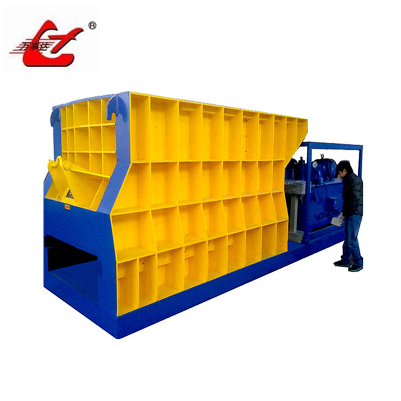 Scrap Shear Power Turning Massive Containers into Manageable Pieces