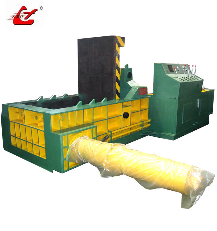 Electric Hand Valve Control Hydraulic Metal Baler Machine 25MPa Maximum Working Pressure