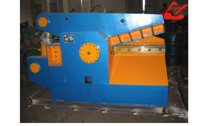Space Saving Hydraulic Scrap Shear Machine Compact Metal Cutting Wanshida Metal Shear