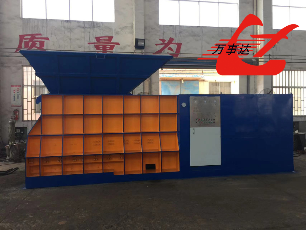 100 Ton Hydraulic Metal Shear 10-12 TPH Automatic Scrap Cutter