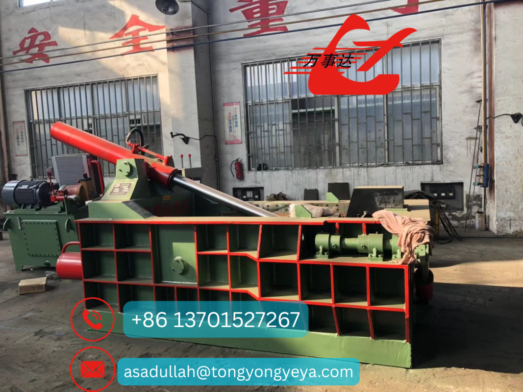 High Safety Automatic Metal Recycling Baler For Scrap Management