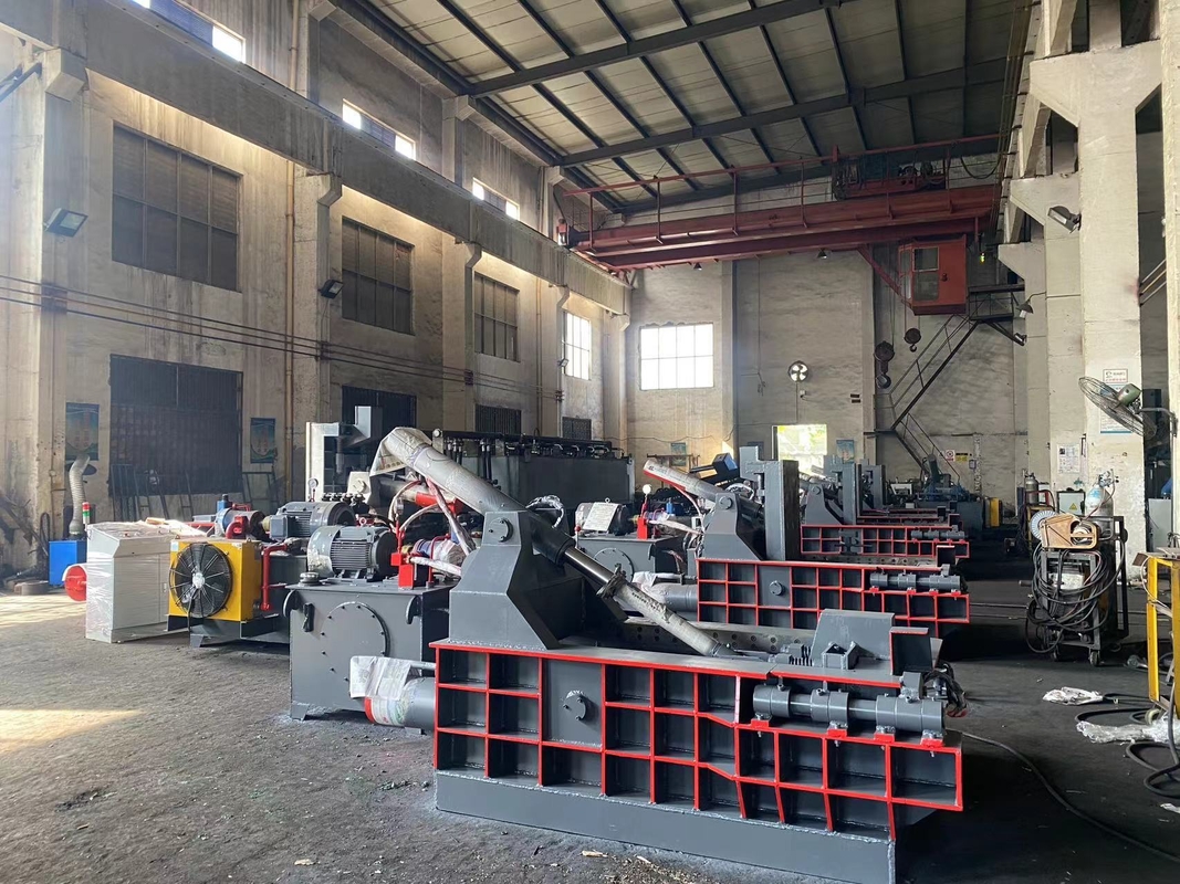 Sturdy Waste Metal Baler Equipment 20 Seconds Cycle Time For Waste Management