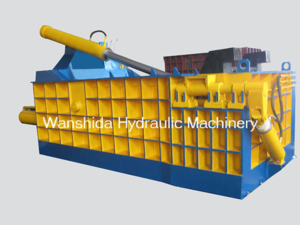PLC Scrap Metal Baler Machine Operation Mode Automatic Smooth Operation