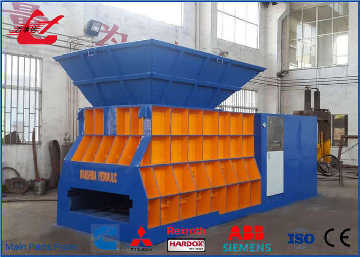 Heavy-Duty Horizontal Container Metal Shear 2-3t/Min For Steel Bars Cut With Air-Cooled System