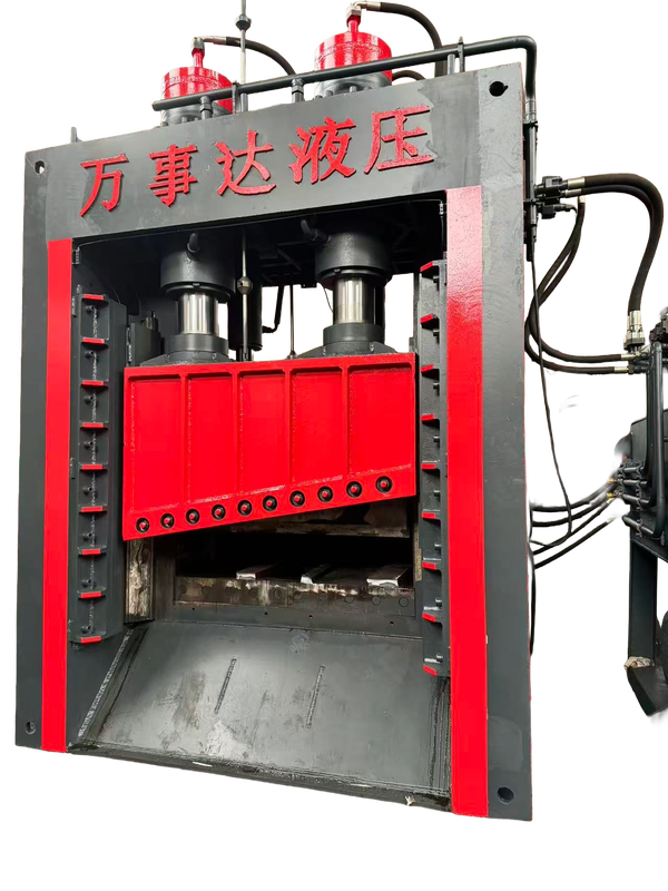 Practical 630ton Heavy Scrap Cutting Machine 45KW*5 For Daily Recycling Operations