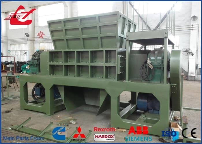 Q43P-600A Scrap Metal Shredder With Dia.300mm Blades And 20-Piece Cutter Set For Waste Volume Reduction