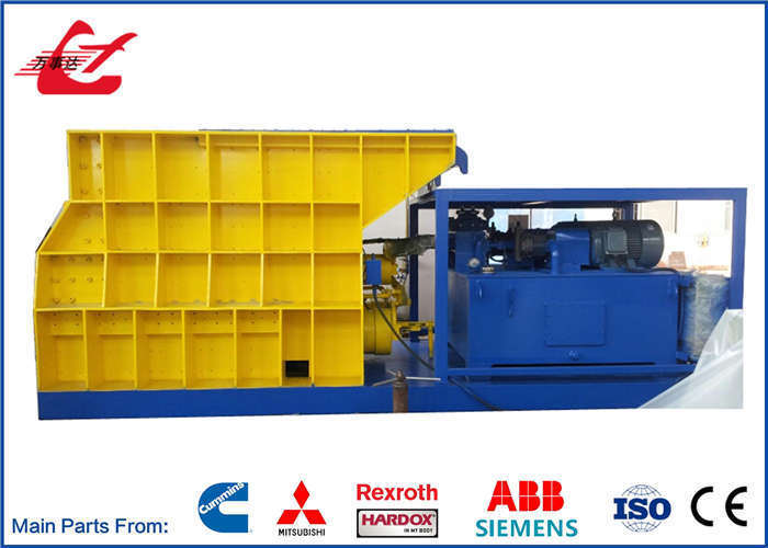 High-Efficiency Cutting System Horizontal Container Scrap Shear 4000kN For Large Scrap Handling With Customize