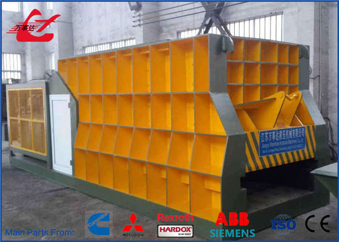 84KW Containerized Scrap Shear 4000kN High-Power Cutting System For Heavy Duty Processing