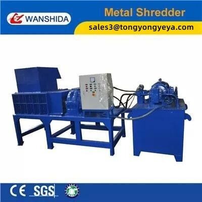7.5kW Wearable Resistant Metal Shredder Machine For Scrap Metal Recycling And Volume Reduction