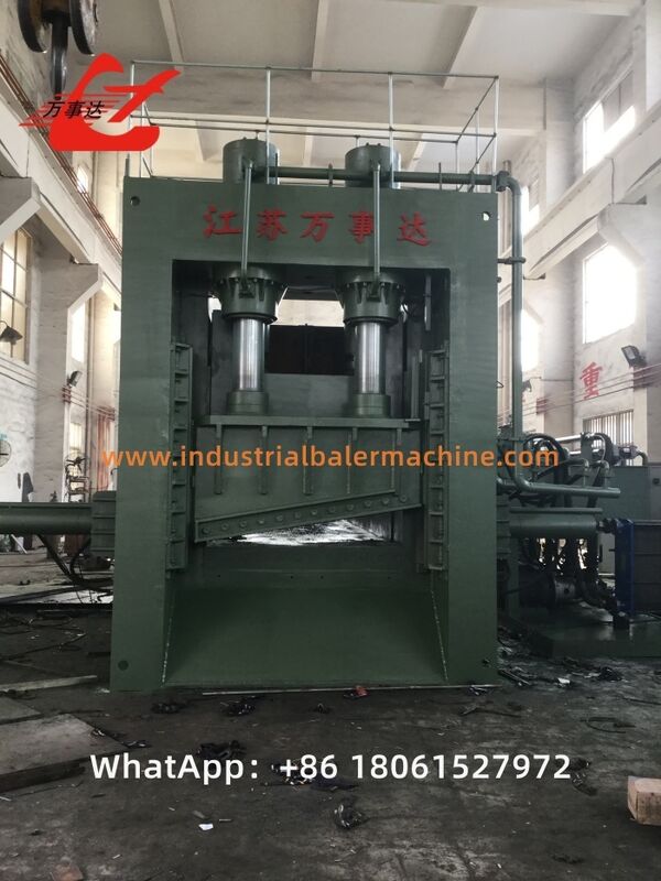 Powerful Heavy Duty Automatic Gantry Shear 2000mm Blade Length For Steel Mill Scrap Preparation And Furnace Feeding