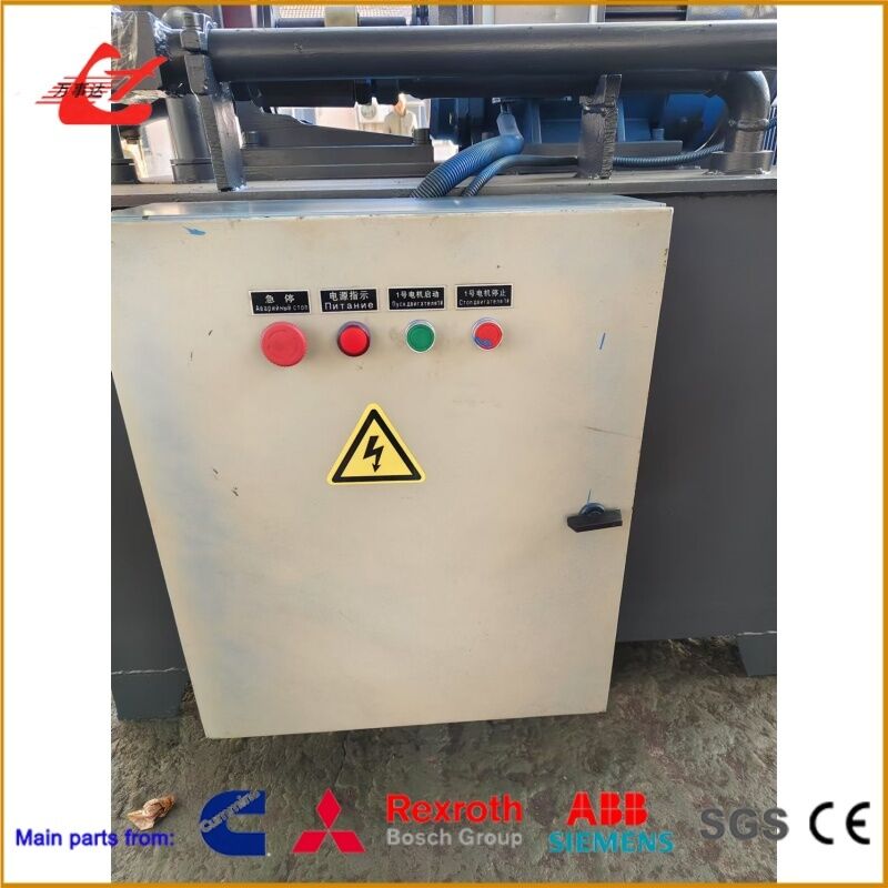 Low Noise 1350kN Hydraulic Scrap Baling Machine for Steel and Copper Recycling