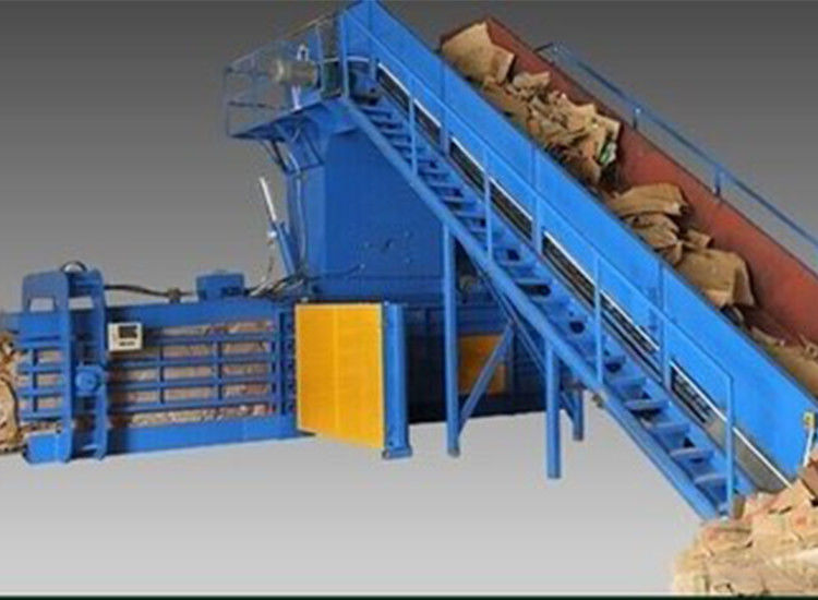 380V Commercial Cardboard Compactor / Waste Balers And Compactors HPA125