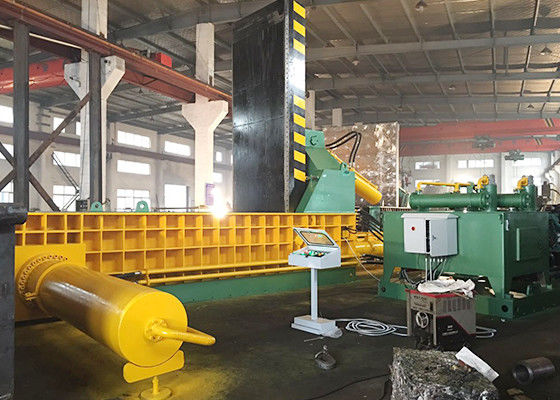 High Efficiency Hydraulic Metal Baler For Both Ferrous And Non Ferrous Metal