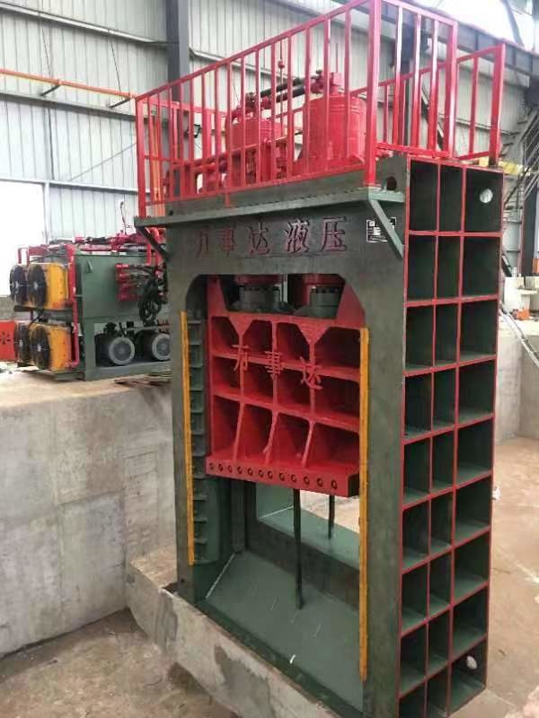 Hydraulic Shear Waste Metal Gantry Shear Machine PLC Automatic Control
